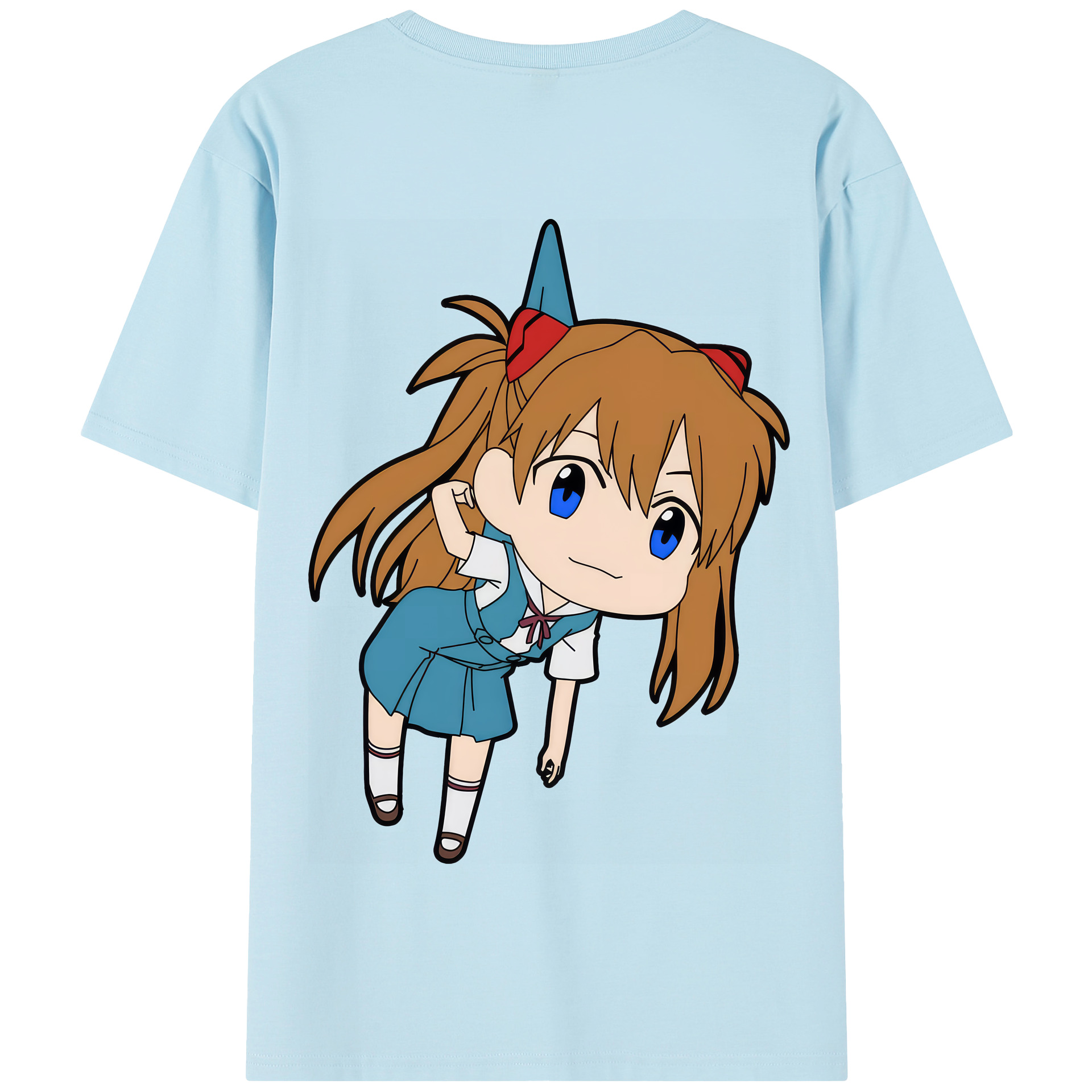 （画像用） EVA 新世紀エヴァンゲリオン 綿100％半袖Tシャツ（背面プリント）
